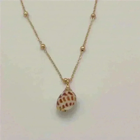 Bohemian Seashell Necklace - Picture 1 of 1